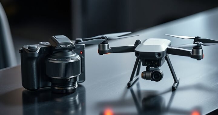 Coretronic D22 vs. Parrot Anafi AI: Emerging 5K vs. AI-Driven 21MP Camera Battle