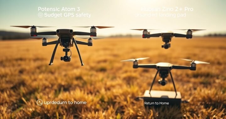 Potensic Atom 3 vs. Hubsan Zino 2+ Pro: Budget GPS Safety vs. Upgraded Return-to-Home Duel
