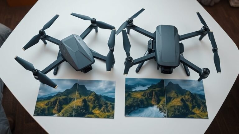 camera comparison for mapping