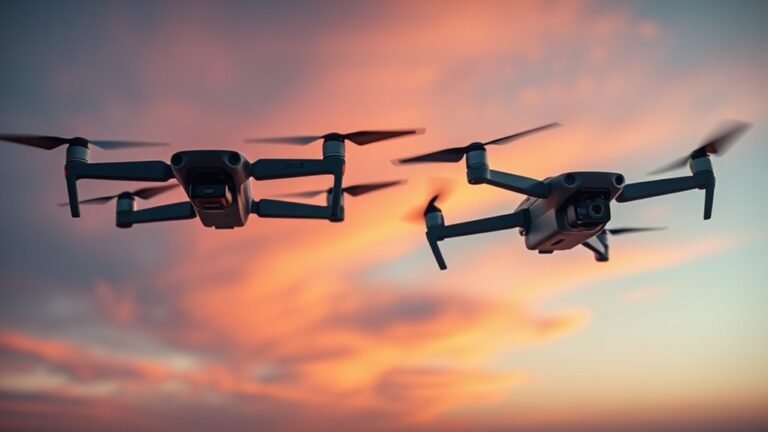 camera showdown in drones