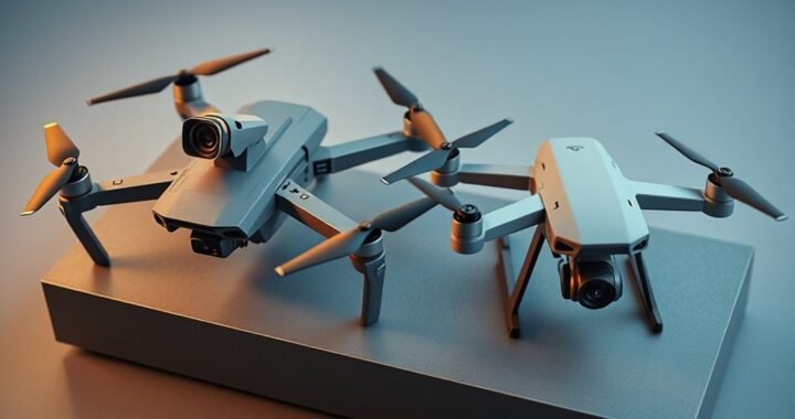 Coretronic Drone vs. Parrot Anafi AI: Camera Tech Face-Off