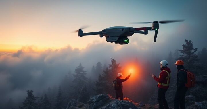 Why Draganfly’s Cameras Support Rescue Missions