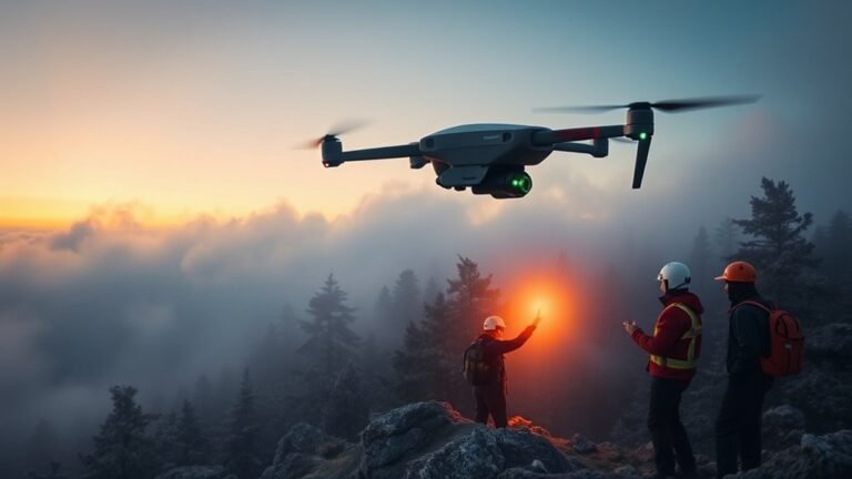 cameras aiding rescue operations