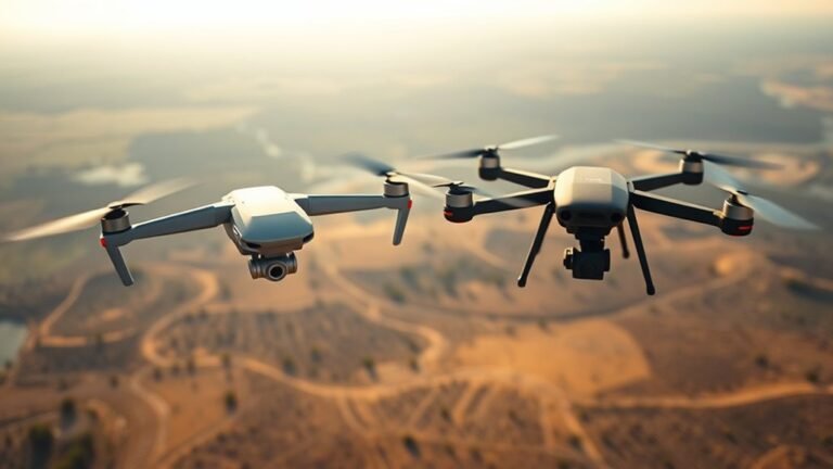 cinematic drone delivery showdown