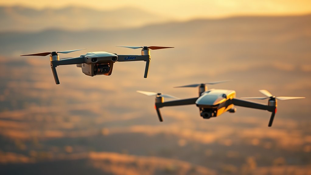 cinematic drone performance comparison
