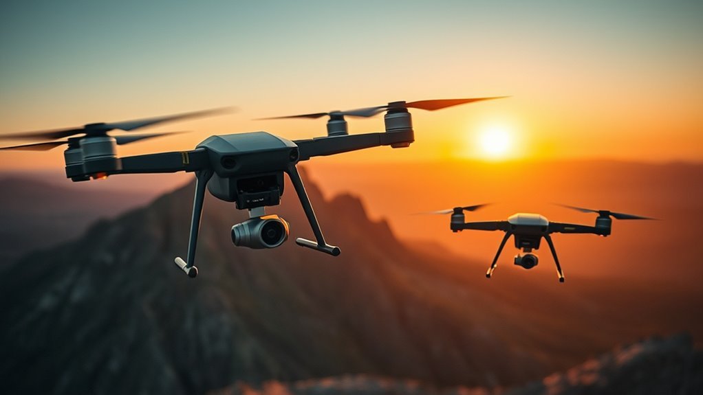 cinematic drone range comparison