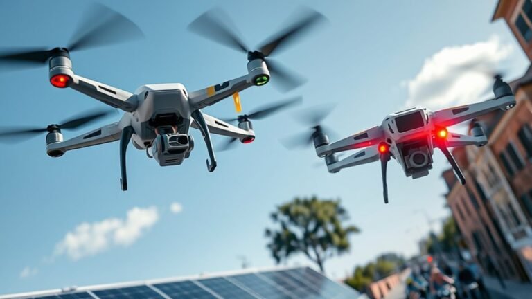 cleaning and safety drones