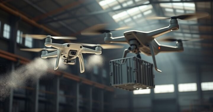 Lucid Cleaning Drone vs. Harris Aerial H6: Sanitization 25-Minute vs. Heavy-Lift 50-Minute Duel
