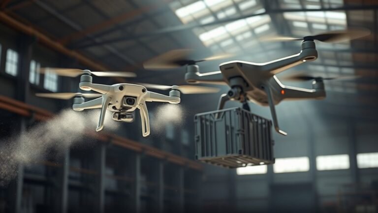 cleaning drone showdown time