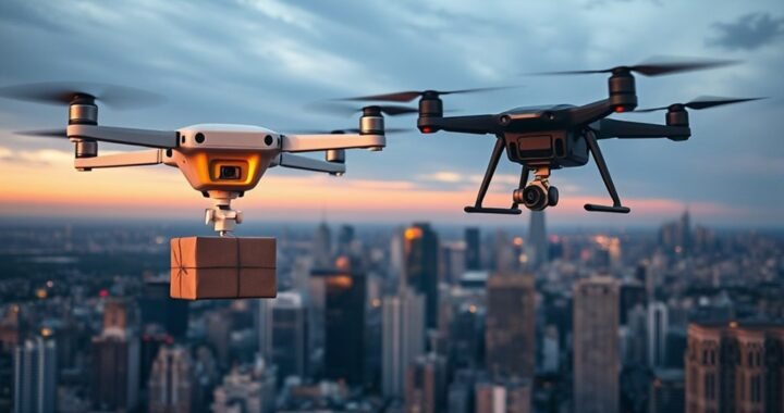 Amazon Prime Air vs. DJI Delivery Drones: Logistics Comparison