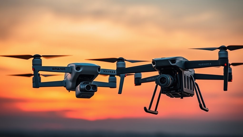 delivery drones comparison battle