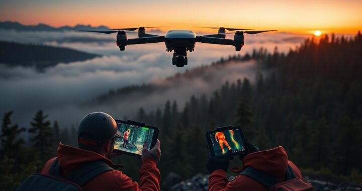 Why Draganfly’s Cameras Aid Search and Rescue