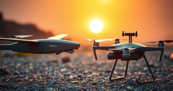 AeroVironment Puma LE vs. Autel EVO Lite+ V2: Puma App vs. Autel Explorer Long-Endurance App Duel