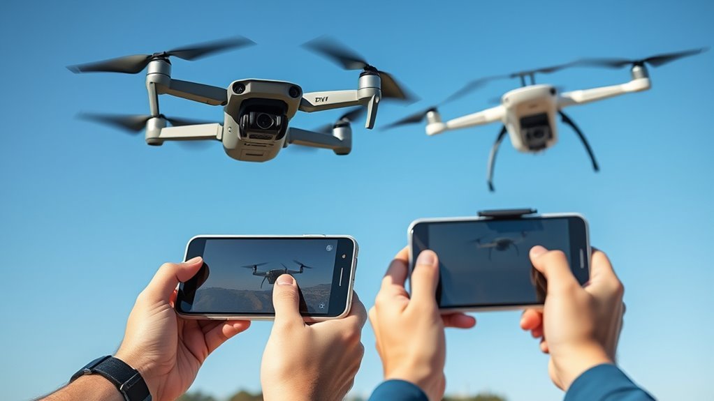 drone app usability comparison