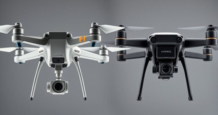 Lucid Drone vs. Harris Aerial: Cleaning vs. Heavy-Duty Camera Face-Off