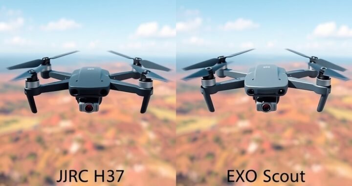 JJRC H37 vs. EXO Scout: Mini Drone Camera Clarity Battle