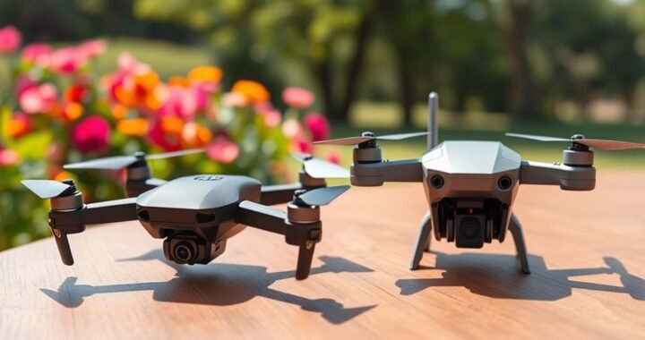JJRC H36 vs. EXO Scout: Mini Drone Camera Resolution Clash