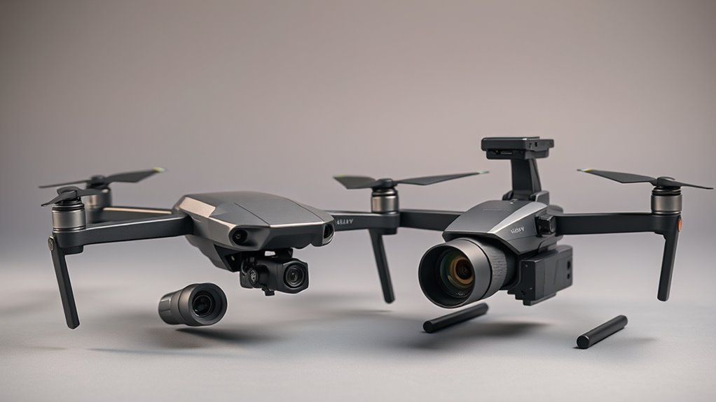 drone camera technology comparison