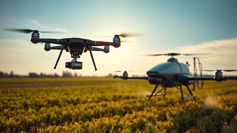 drone cleaning and crop flight