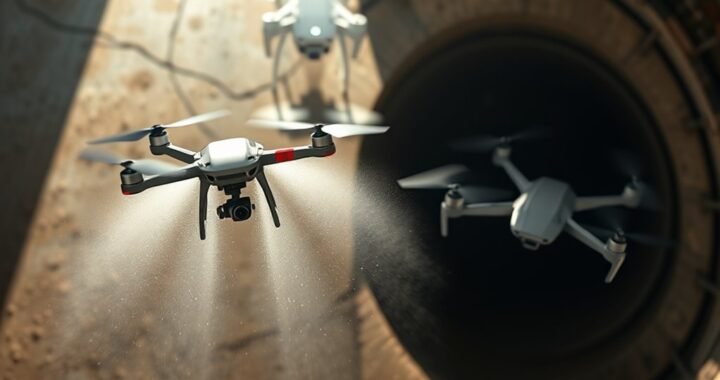 Lucid Drone vs. Flyability Elios 3: Cleaning vs. Confined Space Flight Comparison