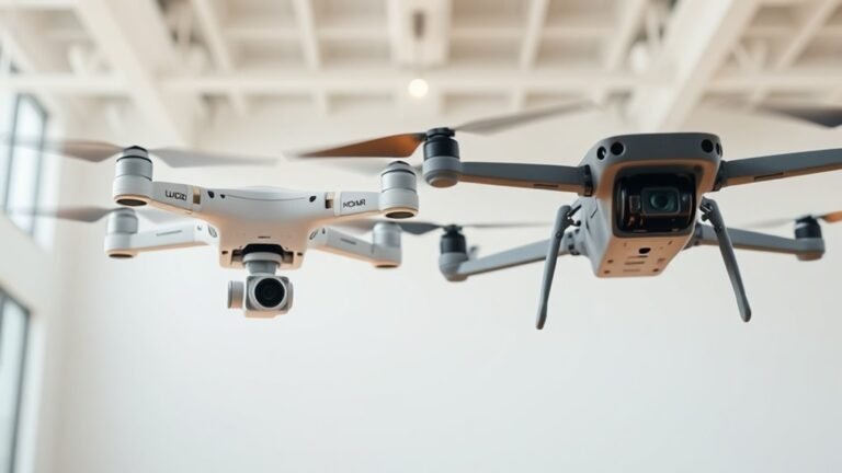 drone cleaning camera comparison