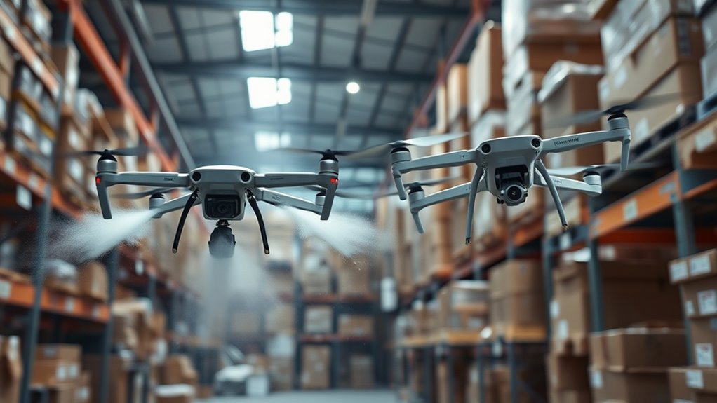 drone cleaning capability comparison
