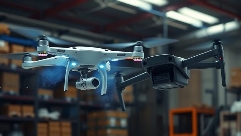 drone cleaning showdown collision strategies