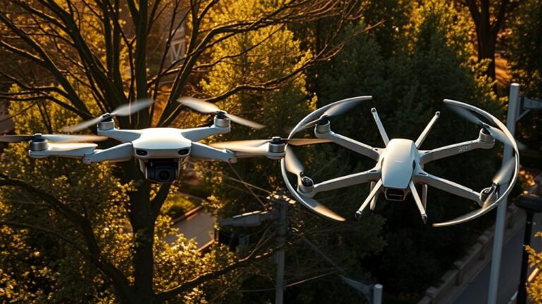 drone collision avoidance comparison