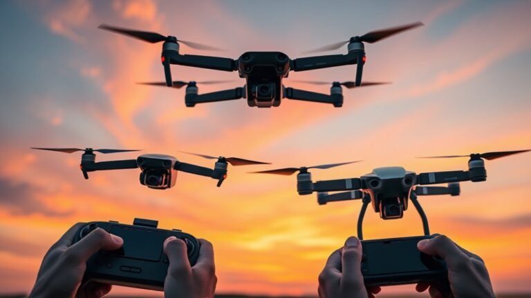 drone comparison and control