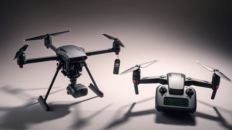 drone comparison and control