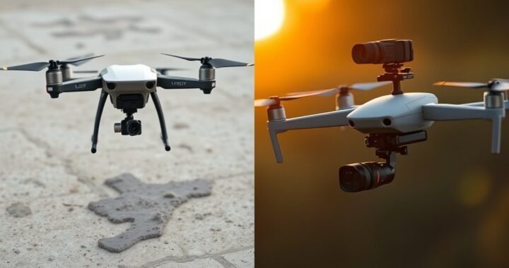 Lucid Drone vs. Freefly Alta X: Cleaning vs. Cinematic Camera Showdown