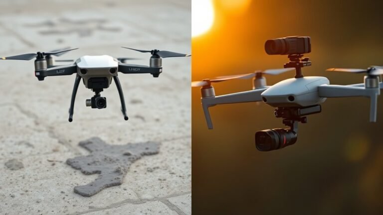 drone comparison cleaning vs cinematic