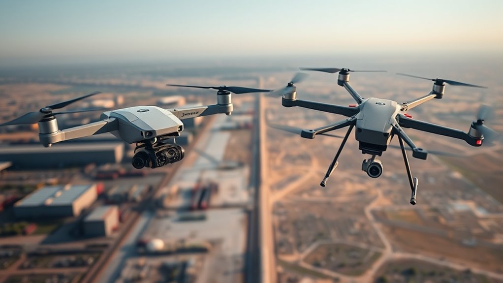 drone comparison cleaning vs mapping