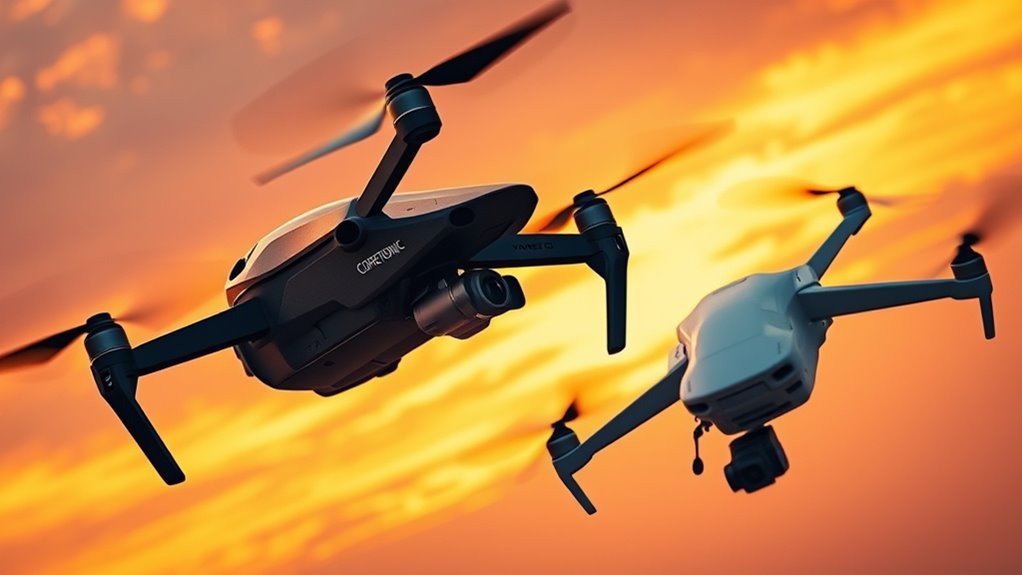 drone comparison coretronic vs yuneec