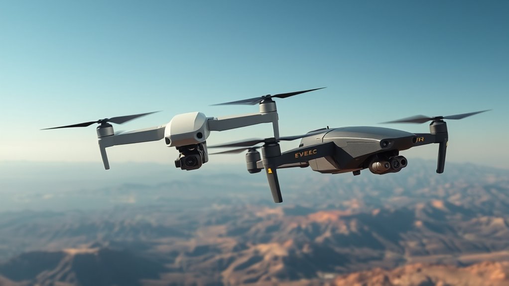 drone comparison features battle