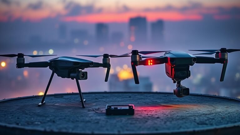 drone comparison features highlighted