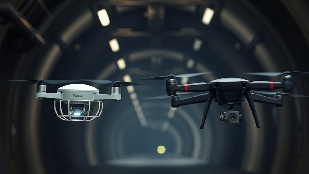 drone comparison for confined spaces