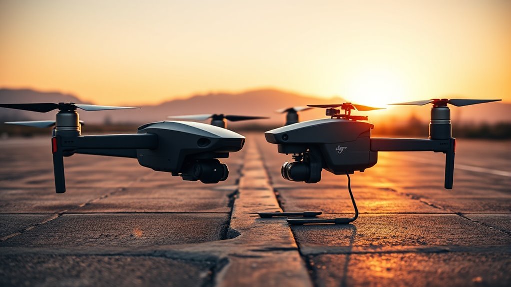 drone comparison for enterprises