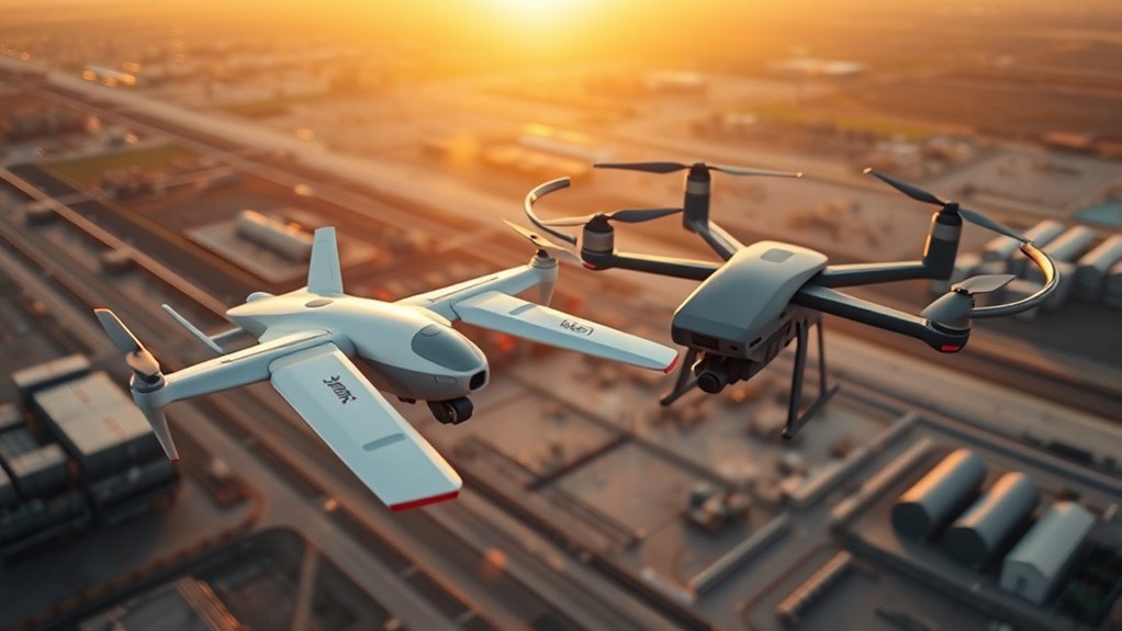 drone comparison for industry