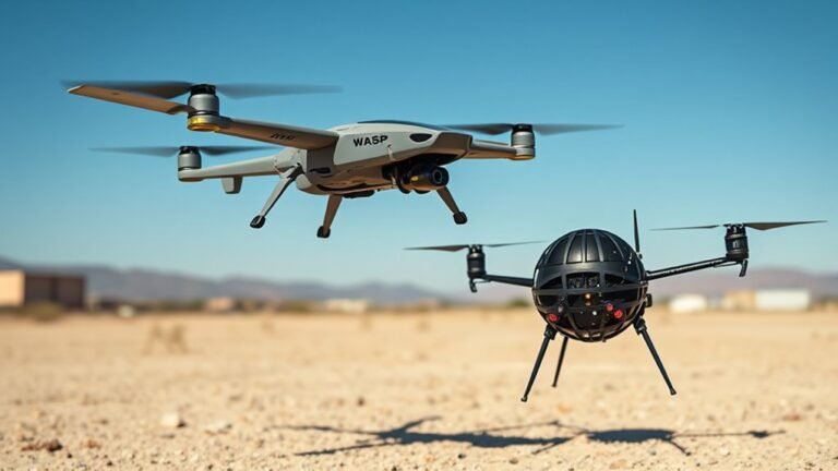 drone comparison military vs inspection