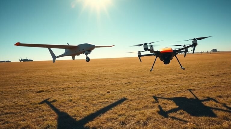 drone comparison military vs safety