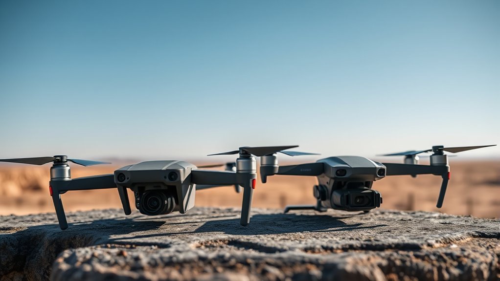 drone comparison range and budget
