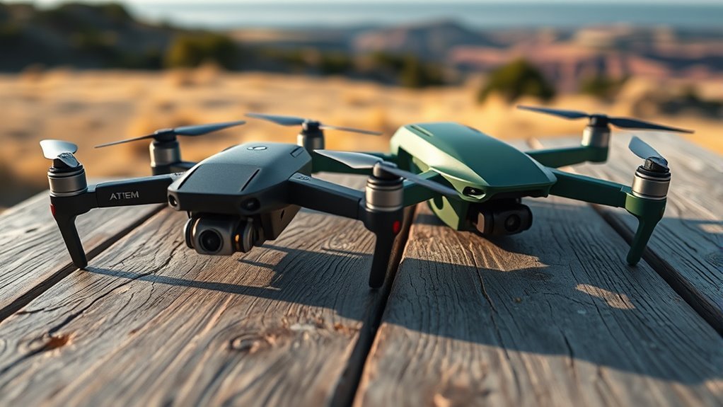 drone comparison range and budget