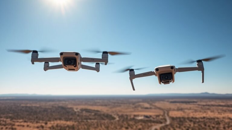 drone comparison range and cameras