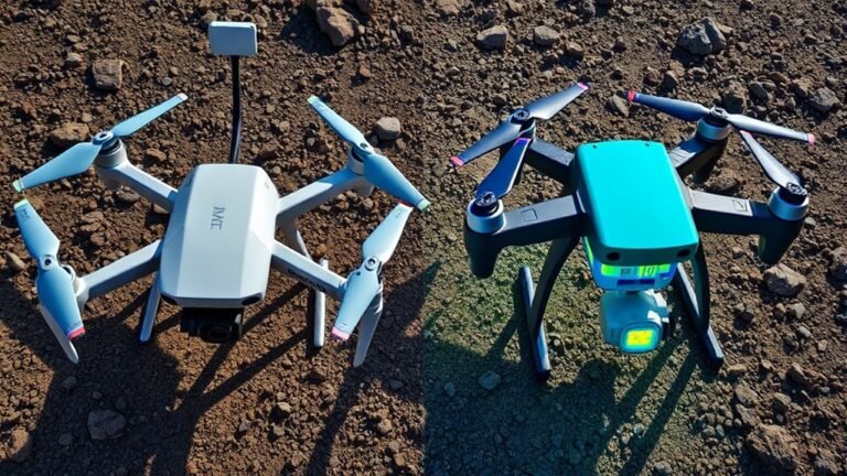 drone comparison range and capabilities