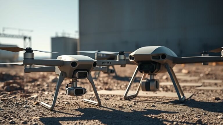 drone comparison range and capabilities