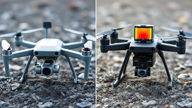 drone comparison range and features