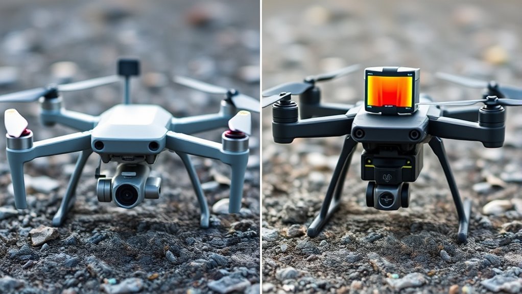 drone comparison range and features