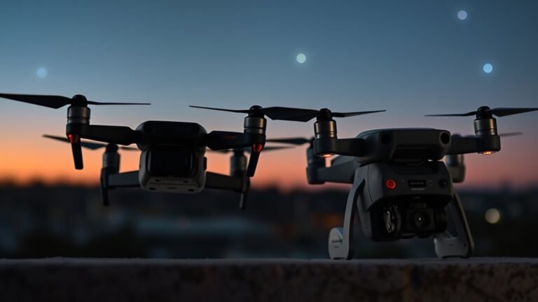 drone comparison range and performance
