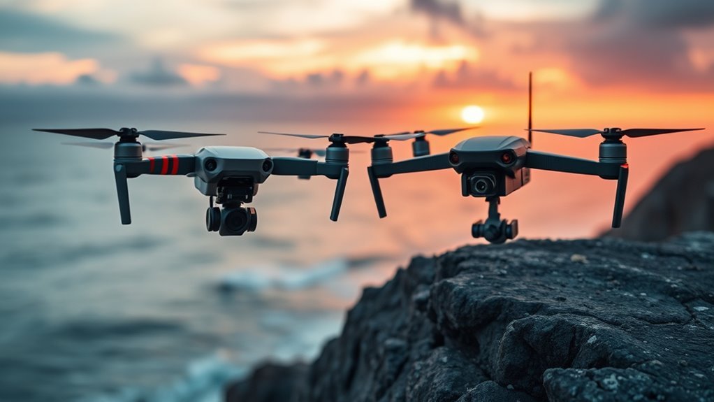 drone comparison range showdown
